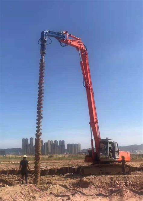 china excavator auger factory|skid steer auger attachment.